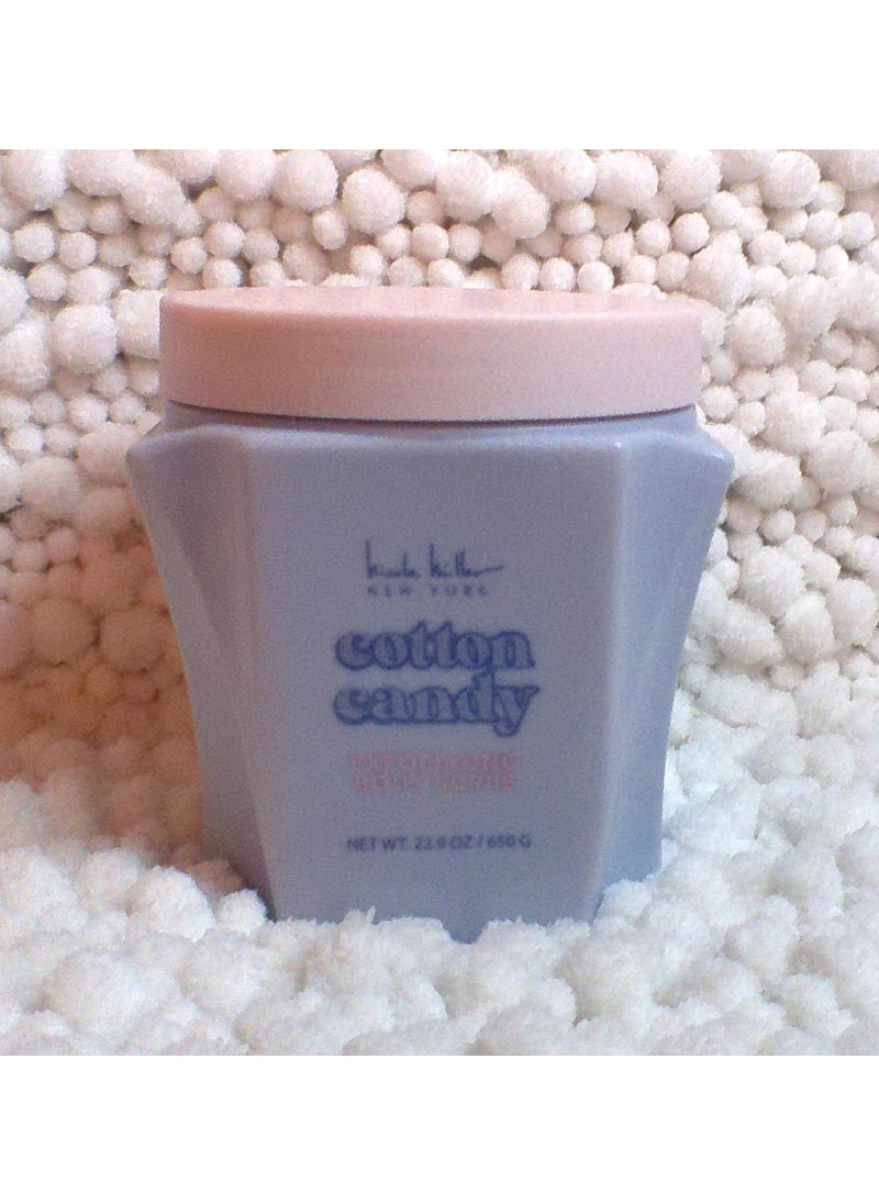 Nicole Miller New York - Nicole Miller Exfoliating Body Scrub for All Skin Types 229 oz 229 Cottan Candy Blue 143 Pound Pack of 1 - Image 1