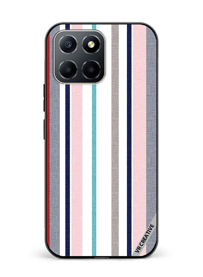 VR CREATIVE Protective Case Cover For Honor X6 Strips Design Multicolour - Image 1