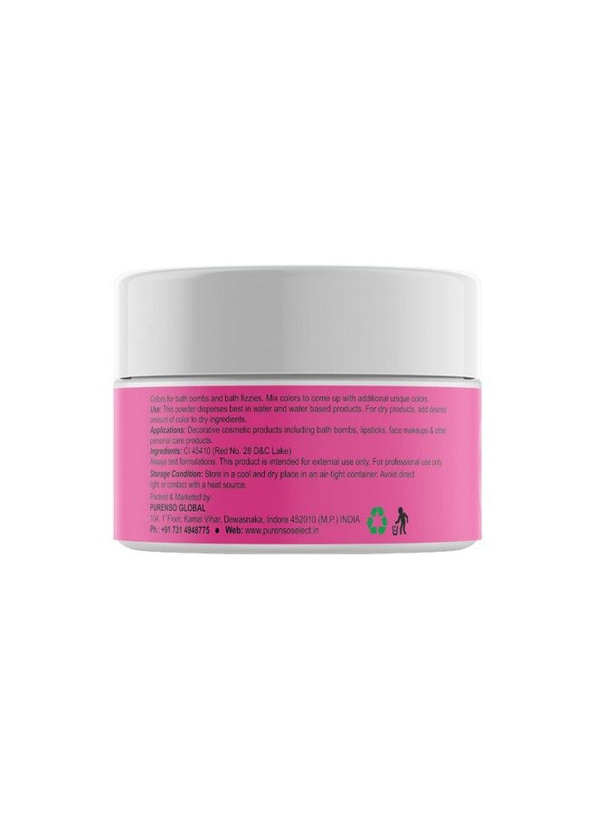 PURENSO Select Bath Bomb Color Pink 10G - Image 3