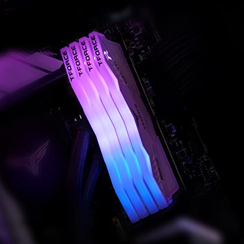 TEAMGROUP T-Force Delta RGB DDR5 Ram 32GB Kit (2x16GB) 7200MHz (PC5-57600) CL34 Desktop Memory Module Ram (White) for 600 Series Chipset - FF4D532G7200HC34ADC01 - Image 5