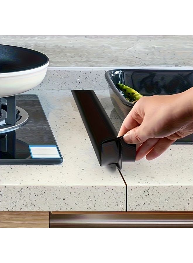 White T Shaped Silicone Sealing Strips High Temperature Resistant Waterproof For Kitchen Countertops Oven Dishwasher - Image 3