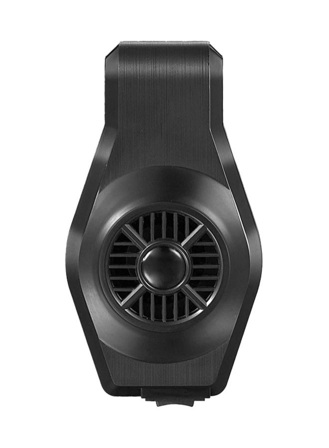 مروحة للتبريد لحوض السمك من SYOSI، مروحة قابلة للتعديل بسرعة 2 مستوى، مروحة هادئة قابلة للتعديل للزاوية، مع كابل USB، باللون الأسود - Image 1