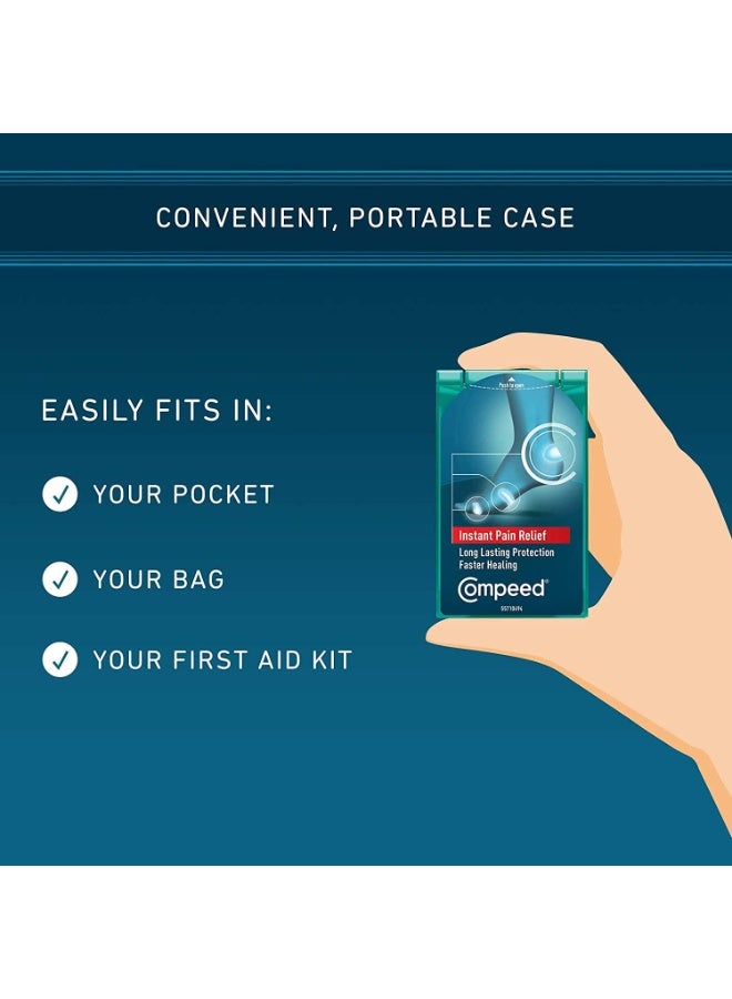 Compeed Advance Blister Cushion Bandage For Foot, Toe, Finger Rubbing Protection, Breathable Foot Protector Hydrocolloid Bandage, 10 Pc Mix Pack - Image 4