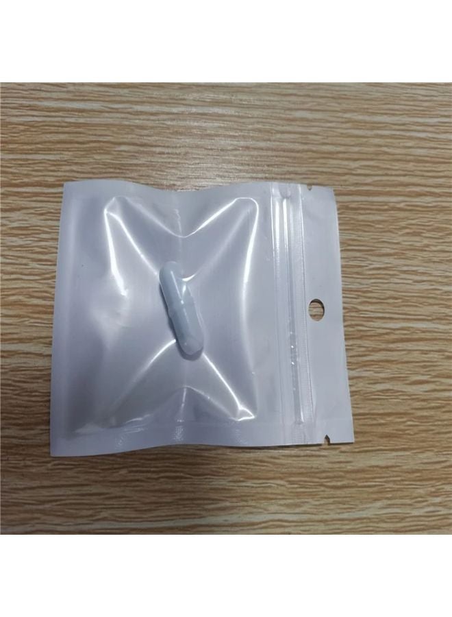 White High Temp Magnetic Stir Bars 5pcs Capsule Shaped Lab Coffee Stirrers - Image 4