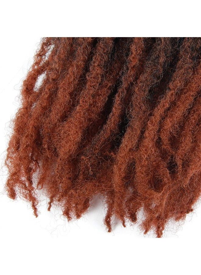 BYKSVIOC - Afro Kinky Twist Crochet Hair Braids Marley Braid Hair 18inch Senegalese Curly Crochet Synthetic Braiding Hair (#1B-350) - Image 1