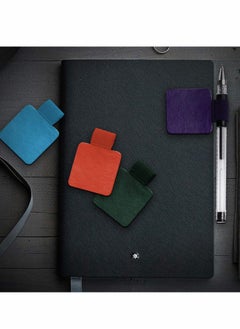 Excefore Pen Loop Holder Set,  Pen Loop Self Adhesive Elastic Journal Leather Pencil Holder Loop Strong Adhesive Fit Any Size Pens for Notebooks, Journals, Calendars, Planners Desk 10 Colors  - Image 2