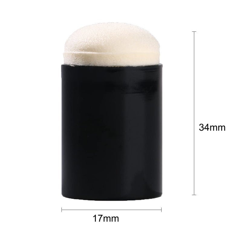 Bowitzki Finger Sponge Daubers Foam with Box Face Paint Sponges Painting Craft Set Finger Paint Drawing Chalk Fingers Painting (25 Pieces) - Image 3
