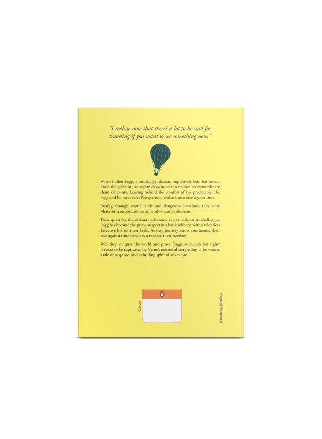 Penguin Select Classics: Around The World In Eighty Days: (Original, Unabridged Classic, Premium Hardbound Collector's Edition, Ideal for Gifting) - Image 2