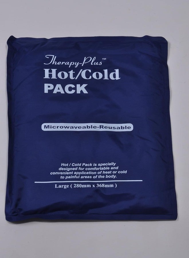 ACCOVED MedicalBazzar Hot/Cold Therapy Plus Hot/Cold Pack (11" X 14.5") with Towel Cover Blue - Pack of 1 Pcs - Image 1