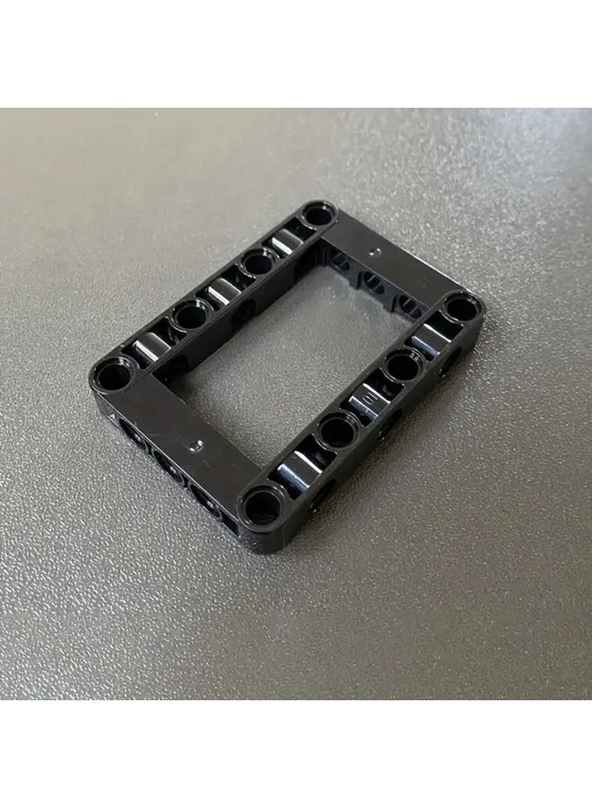 6 Piece Square Beam Arm Ring 5x7 Gray With Hole Frame Connecting Rod DIY Mechanical Building Block Spare Parts - Image 4