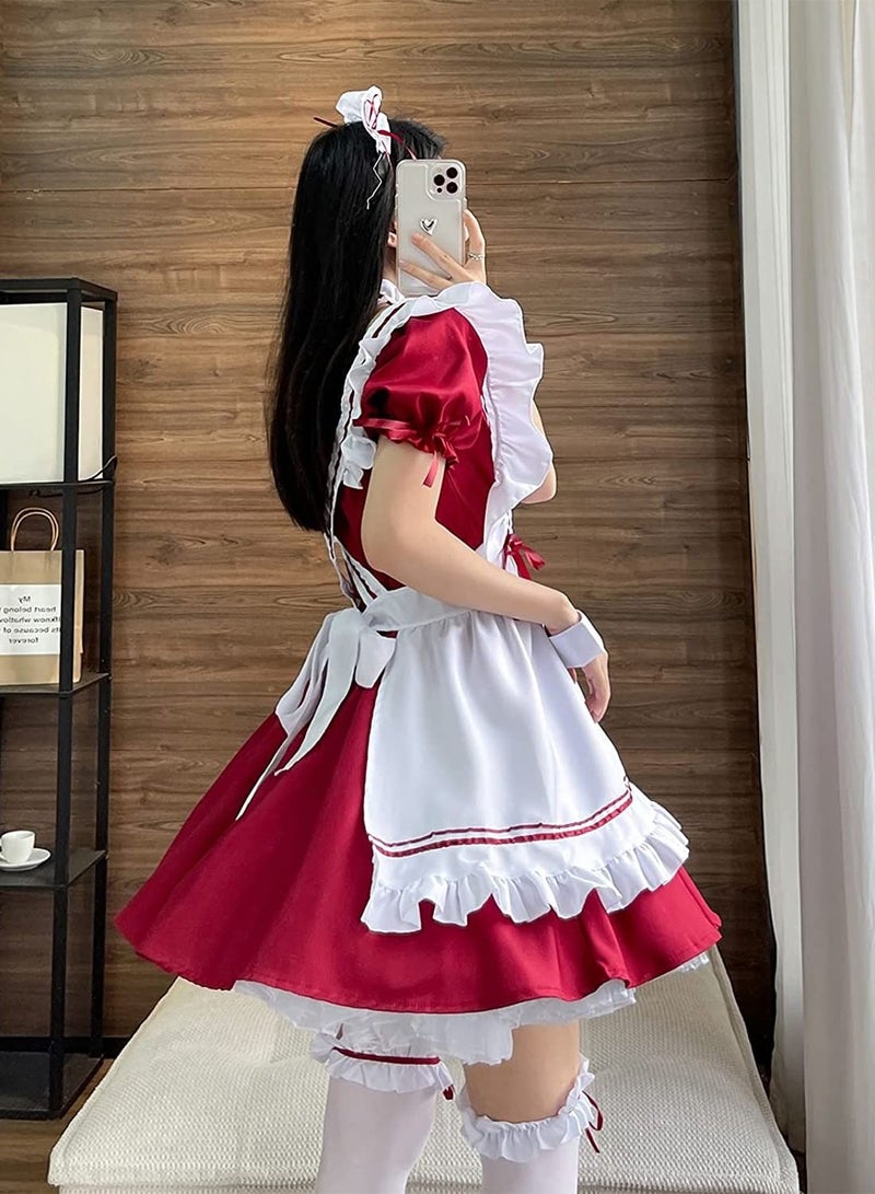 Role Play Lorita Maid  Dress Sweet Uniform Set - Image 5