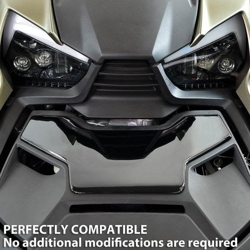 SAUTVS Black Classic Hood Accent Panel for Can-Am Ryker 600 900 & Ryker Rally Edition Accessories (1PC, Replace #219400873) - Image 4