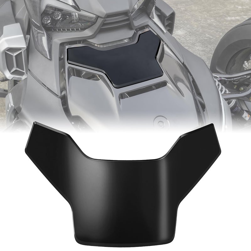 SAUTVS Black Classic Hood Accent Panel for Can-Am Ryker 600 900 & Ryker Rally Edition Accessories (1PC, Replace #219400873) - Image 1