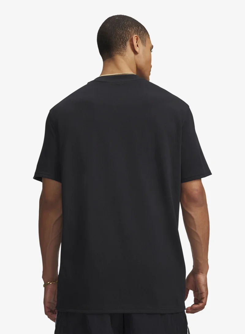 اندر ارمر Curry Left Chest Logo T-Shirt