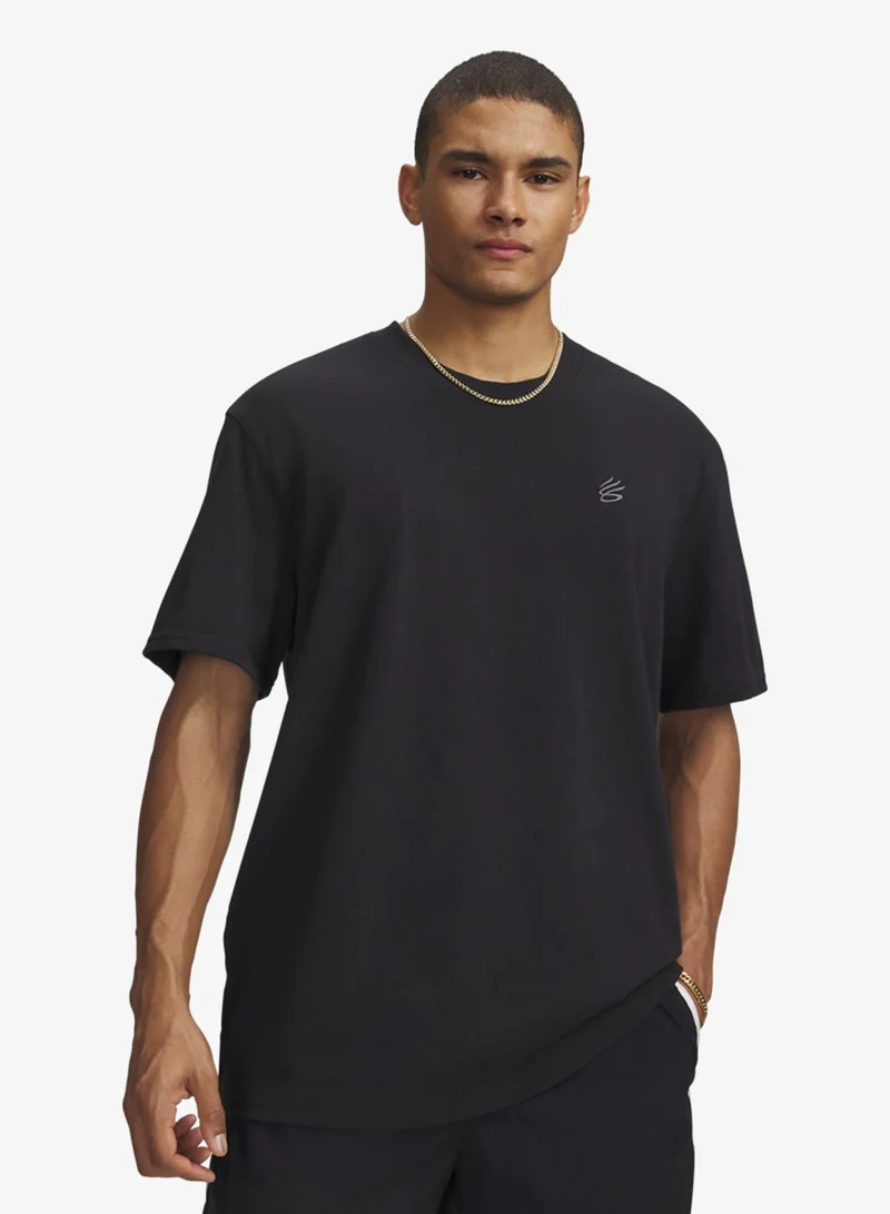 UNDER ARMOUR Curry Left Chest Logo T-Shirt