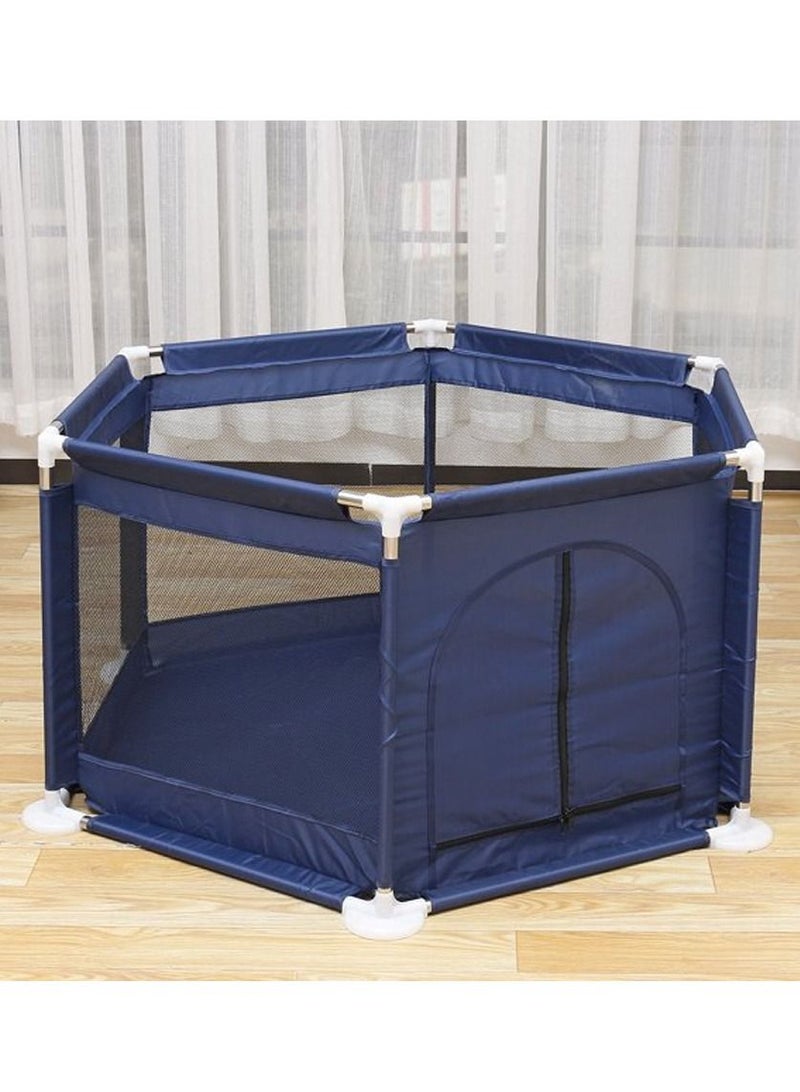 DubaiGallery Baby Home Child Safety Fence, Playpens Foldable Baby Playard Palypen Home Child Safety Fence Playground Children Play Fence Washable 6-Panel and Crawling... - Image 4