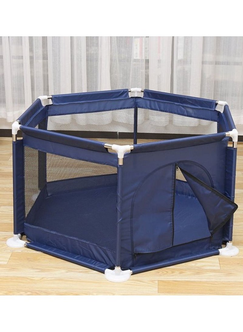 DubaiGallery Baby Home Child Safety Fence, Playpens Foldable Baby Playard Palypen Home Child Safety Fence Playground Children Play Fence Washable 6-Panel and Crawling... - Image 5