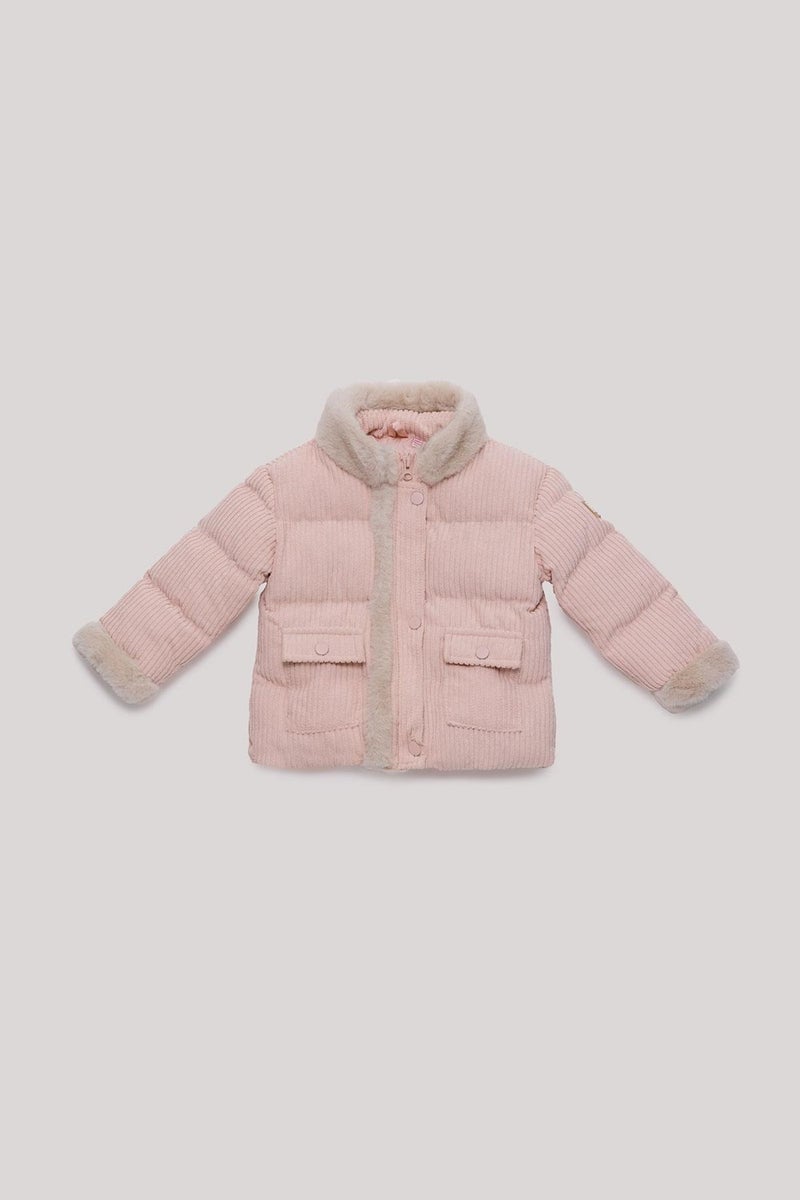 GB Baby Bg Store Baby Girl Pink Coat - Image 1