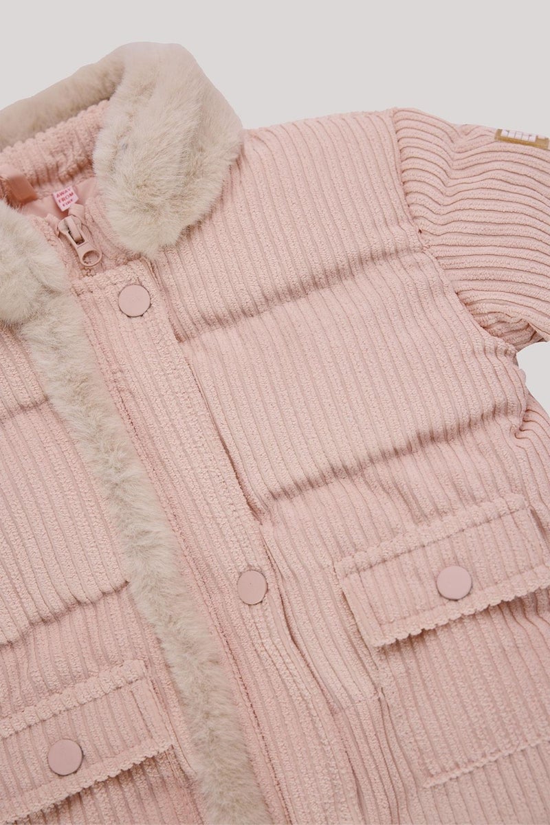 GB Baby Bg Store Baby Girl Pink Coat - Image 3