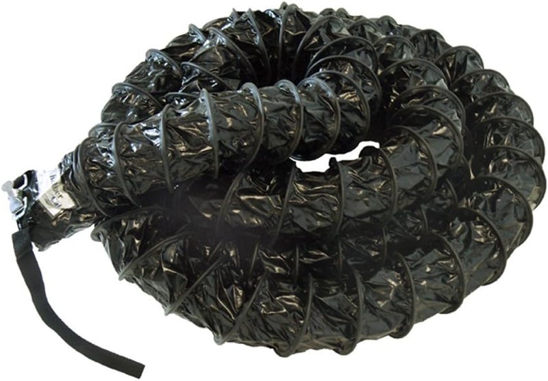 Rubber-Cal "Air Ventilator Black" Ventilation Duct Hose (Fully Stretched) - 4-Inch by 25-Feet - Image 5