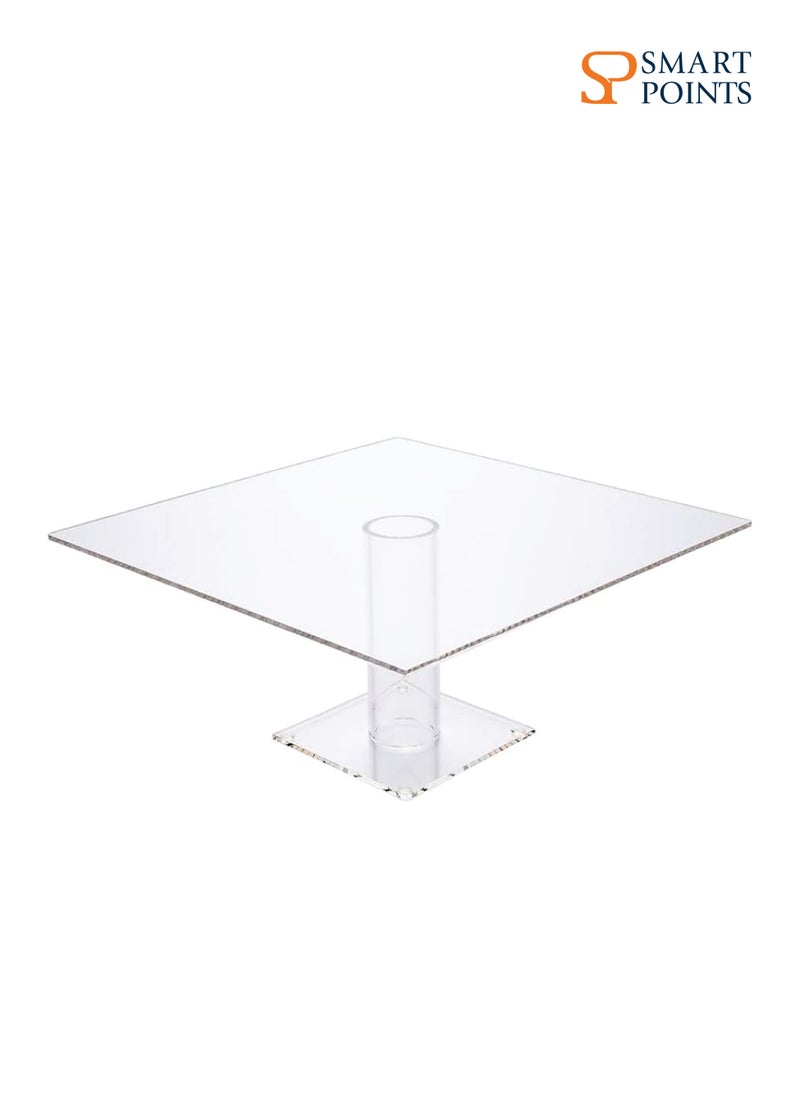 SMARTPOINTS clear acrylic buffet and cake display stand  - Image 2