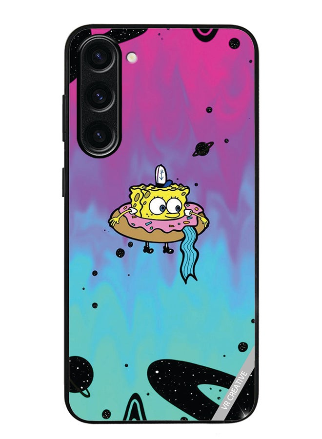VR CREATIVE Protective Case Cover For Samsung Galaxy S24 Spongebob Design Multicolour - Image 1