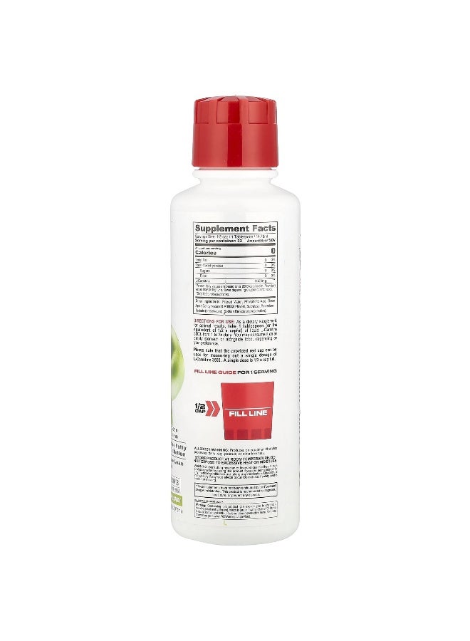 Metabolic Nutrition Metabolic Nutrition, L-Carnitine 3500, Green Apple Candy, 16 fl oz (473 ml)  - Image 2