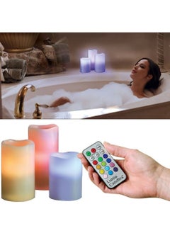 Luma Luma 12 Color Changing Candles Real Wax Flameless with Remote Control Timer  - Image 2