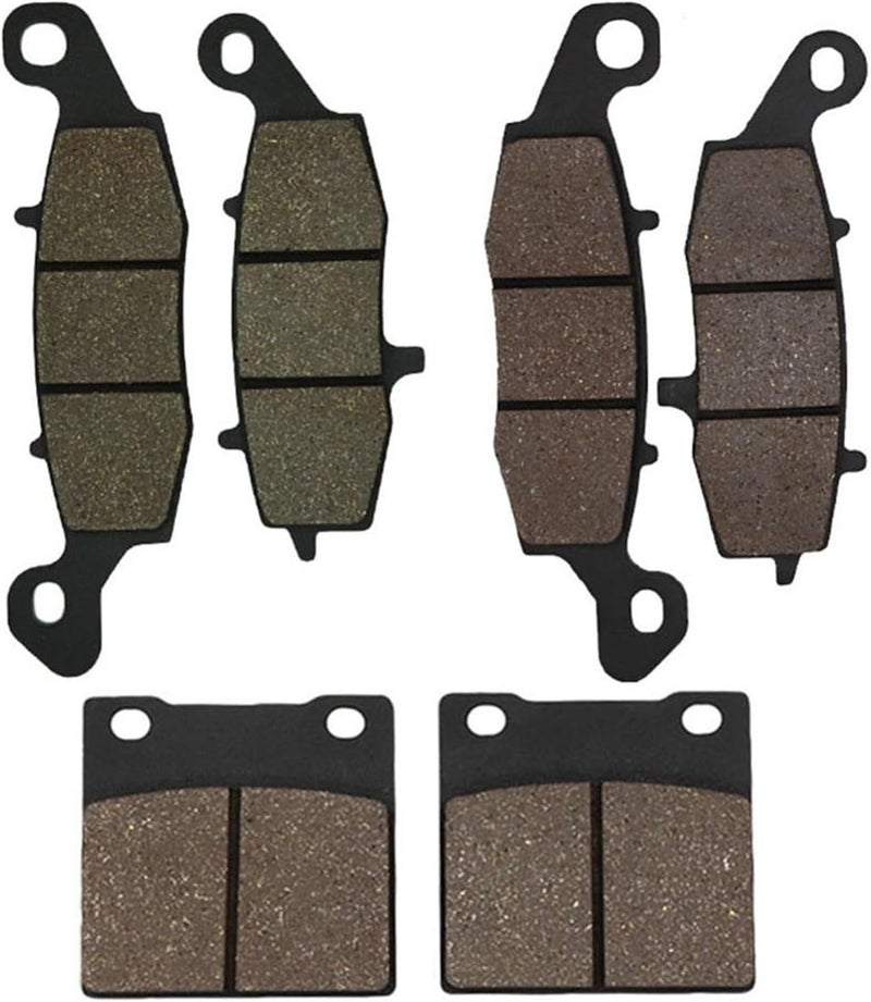 QASULER Motorcycle Front and Rear Brake Pads - Image 1