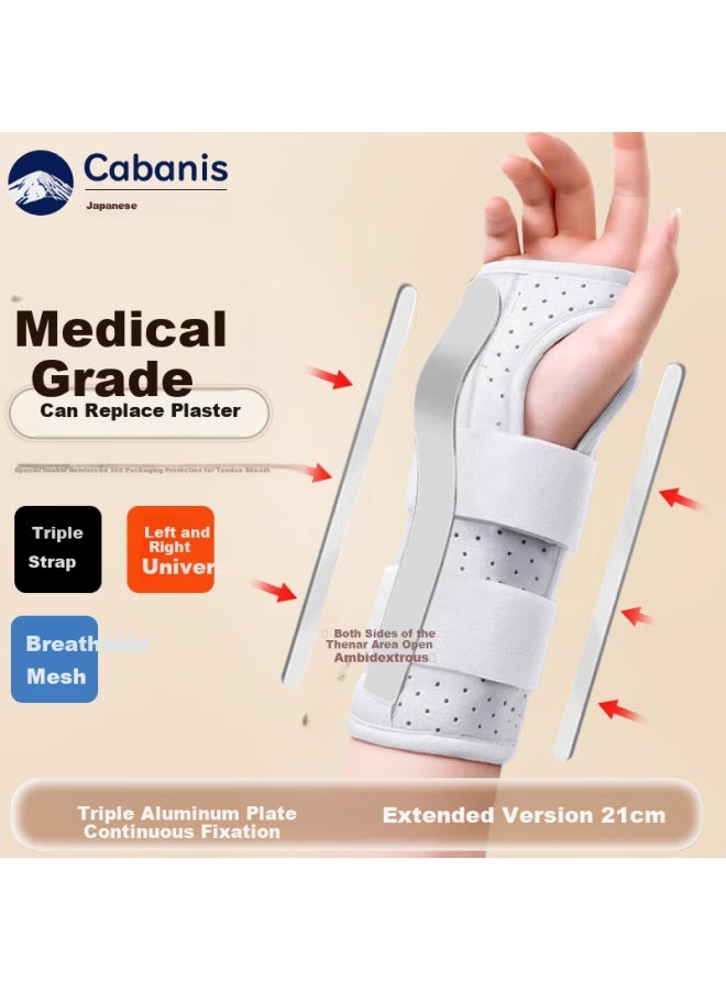 Cabanis Medical Extended Wrist Brace For Fractures, Joint Immobilization, Tendonitis, Sprains, And Radial Injuries - Image 1