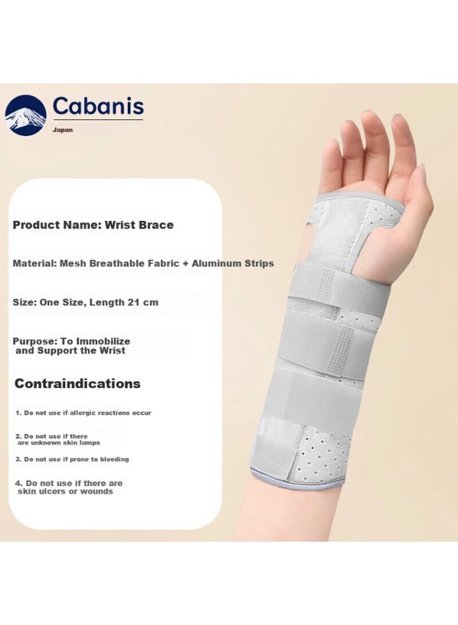 Cabanis Medical Extended Wrist Brace For Fractures, Joint Immobilization, Tendonitis, Sprains, And Radial Injuries - Image 4