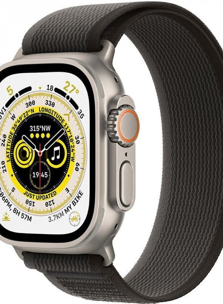 WK DESIGN Smart Watch Band, Compatible with iWatch & All Types 49mm 45mm 44mm 42mm 41mm 40mm 38mm, Adjustable Nylon Woven Braided Watch Strap, For Smart Watch Series 1/2/3/5/6/7/9/SE/Ultra, Men & Women - Image 4