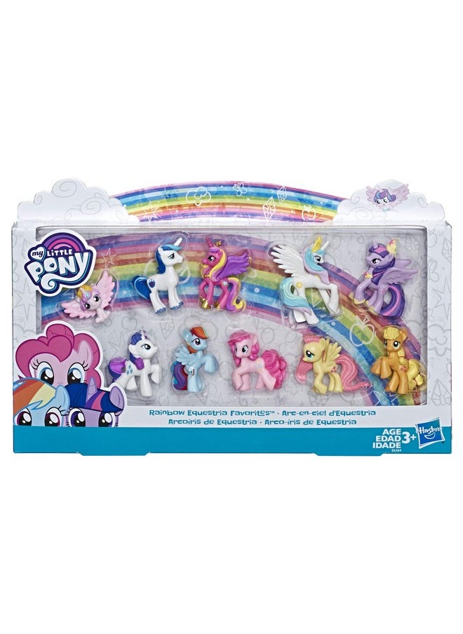 ماي ليتل بوني - مجموعة Toy Rainbow Equestria المفضلة من 10 شخصيات للأطفال من سن 3 سنوات فما فوق - Image 1