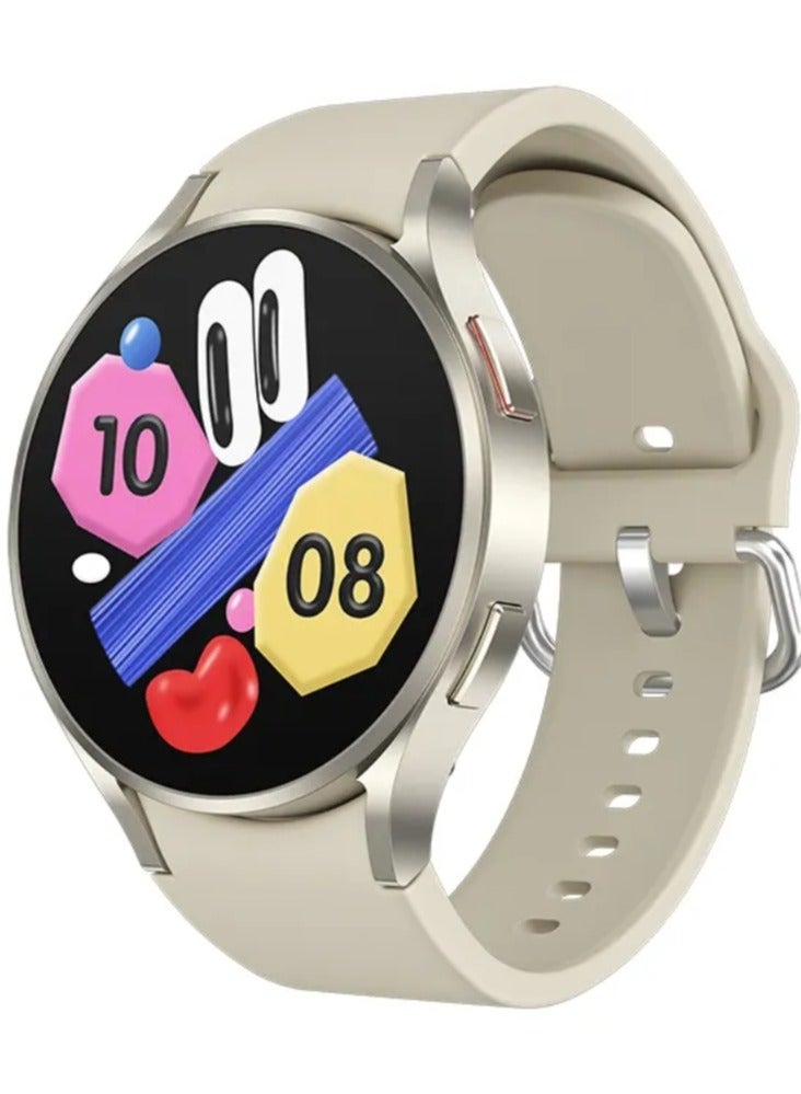 AROAQ New M10 Women Smart Watch Round Shape Dial Phone Call Heart Rate Blood Pressure Sleep Monitoring Sports Fitness Smartwatch - Image 1