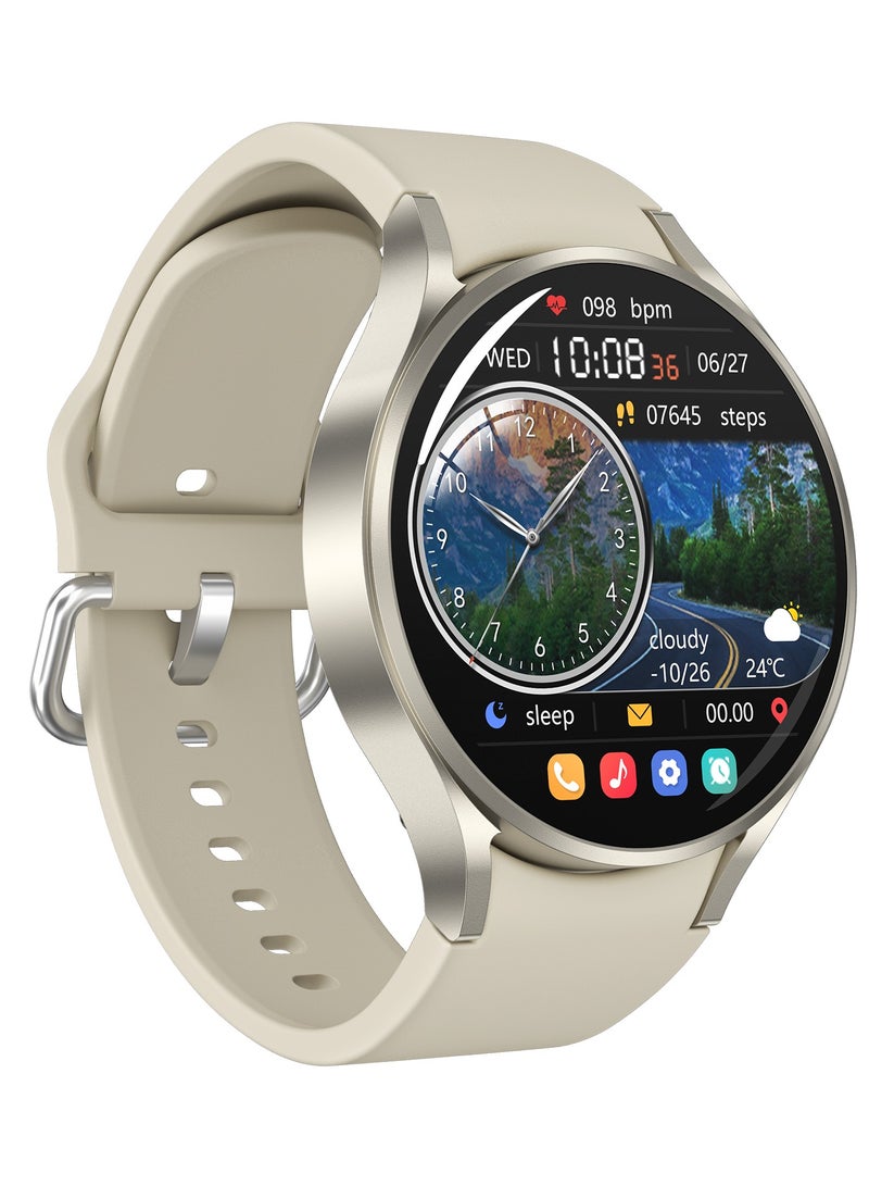 AROAQ New M10 Women Smart Watch Round Shape Dial Phone Call Heart Rate Blood Pressure Sleep Monitoring Sports Fitness Smartwatch - Image 2