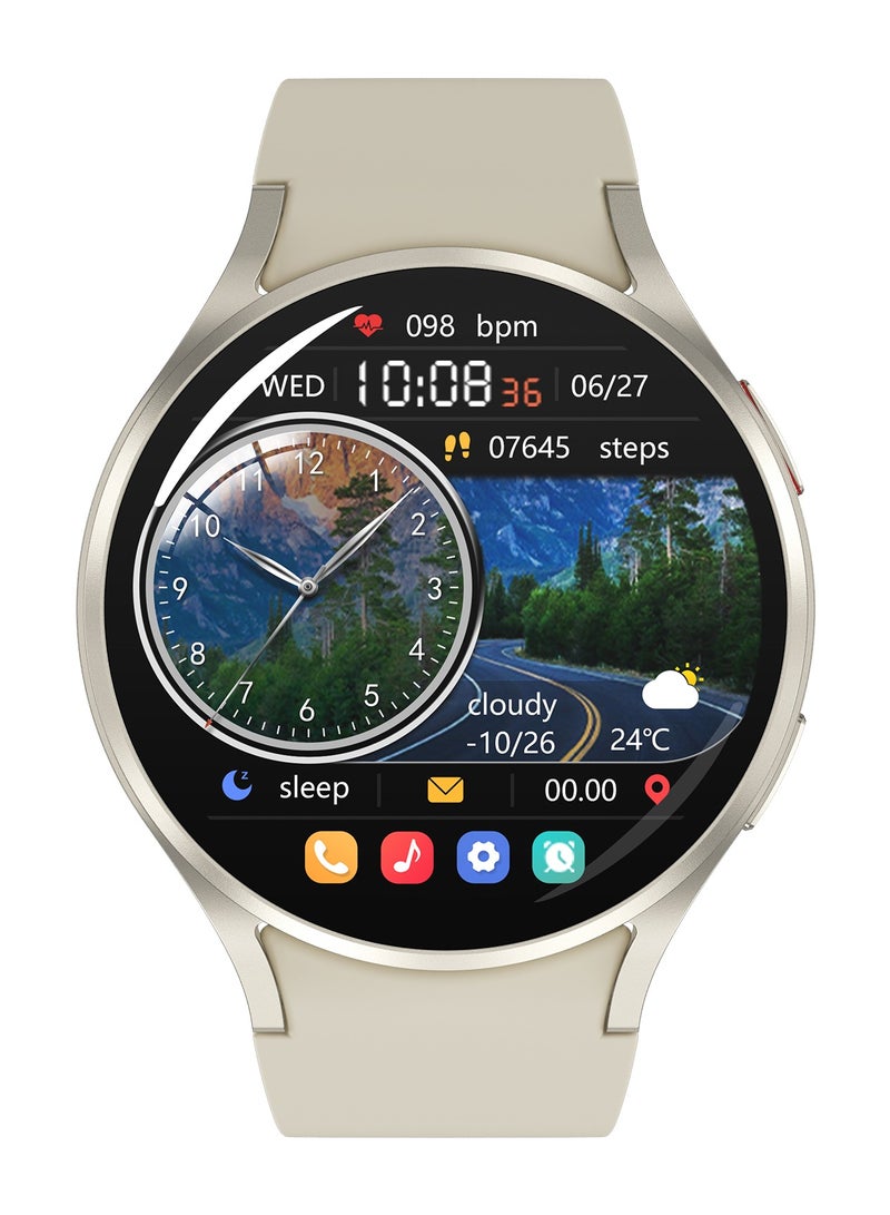 AROAQ New M10 Women Smart Watch Round Shape Dial Phone Call Heart Rate Blood Pressure Sleep Monitoring Sports Fitness Smartwatch - Image 3