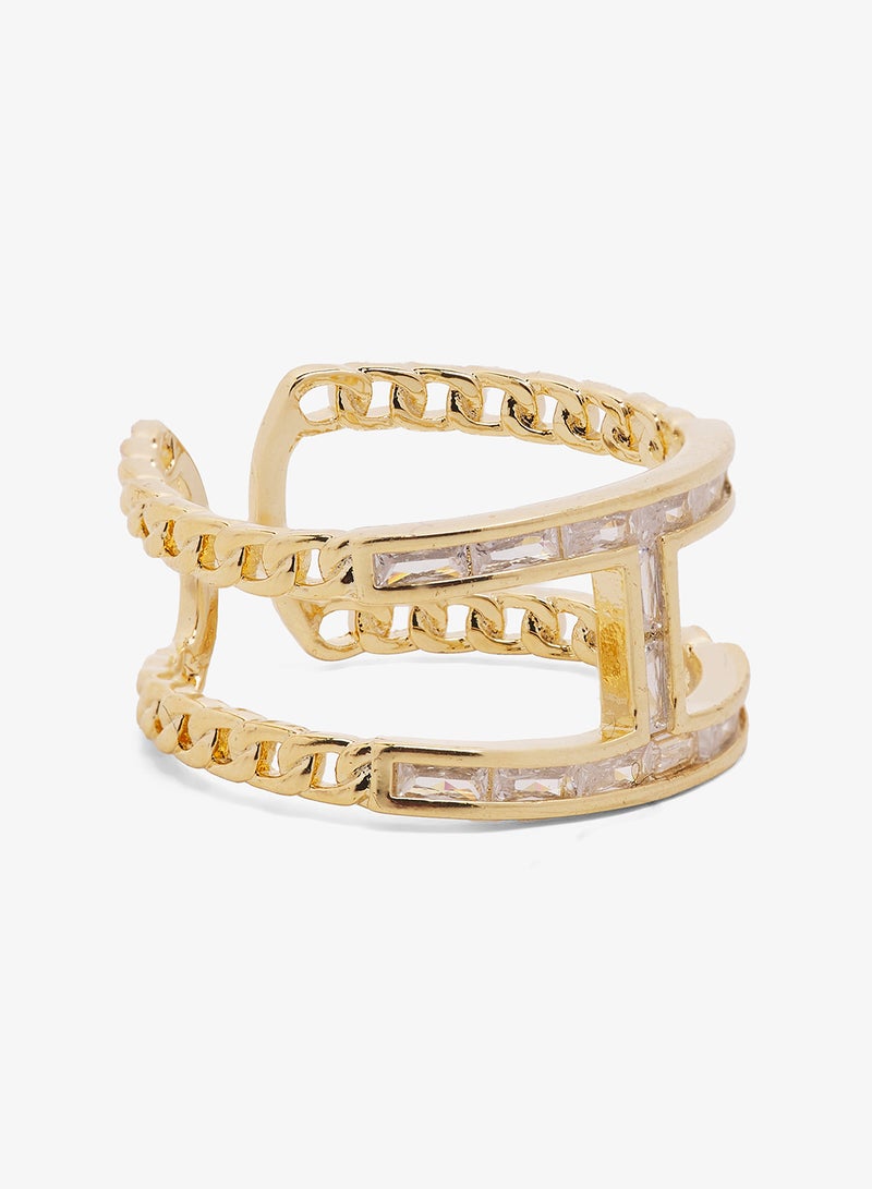 ايلا خاتم مرصع بالكريستال - Image 1