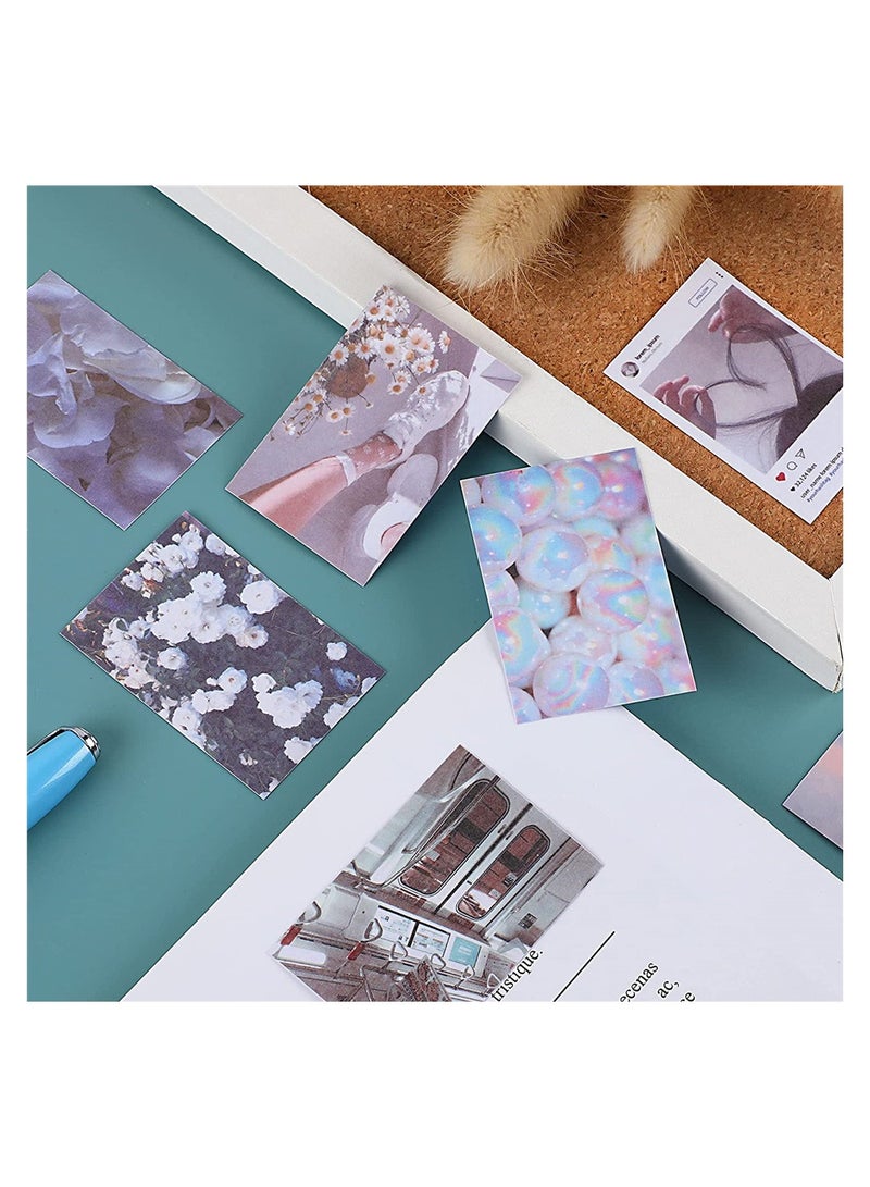 Excefore Decorative Stickers Stickers, Set of 150 Washi Stickers for Diary Scrapbooking Paper Adhesives Decorative Stickers Aesthetics Diary Notebook Cards DIY Art Crafts  - Image 3