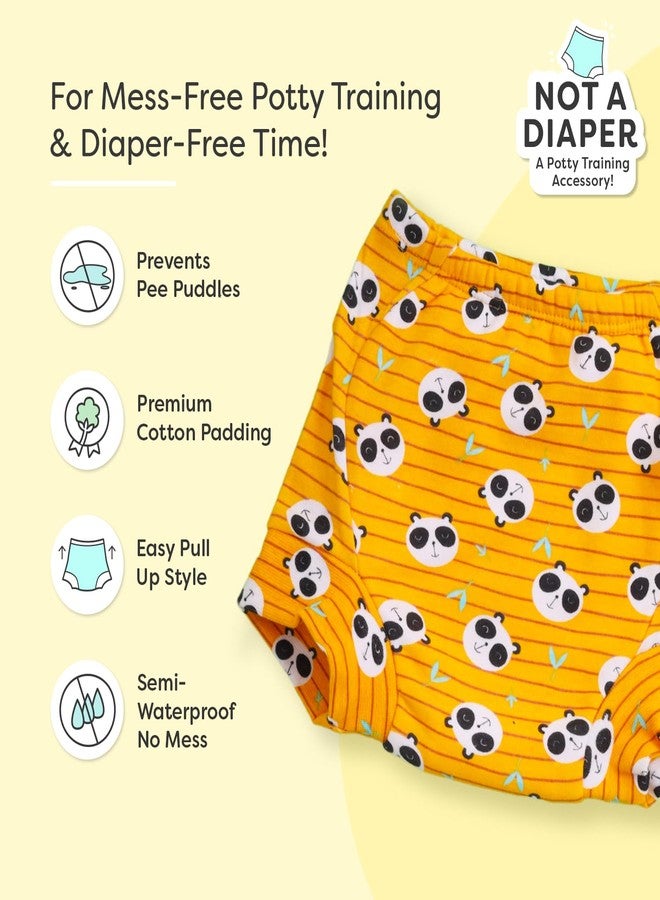 superbottoms Padded Underwear for Babies & Toddlers (9-12 Months), 3 Layers of Premium Cotton & DryFeel Layer, Ideal for Diaper-Free Time & Mess-Free Potty Training Pants, Pack of 3 - Image 2