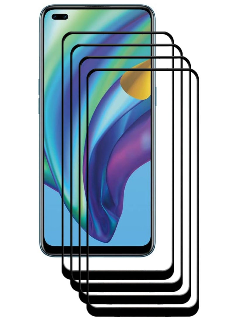 ACLIX 4 Pieces Antistatic ESD Dustproof Premium Quality High Definition Tempered Glass Screen Protector Designed For Oppo A93 - Image 1