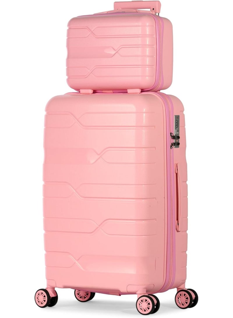 Complete Luggage Set, 5-Piece - Unbreakable PP with Steel and Stainless Steel Alloy Frame - Image 5