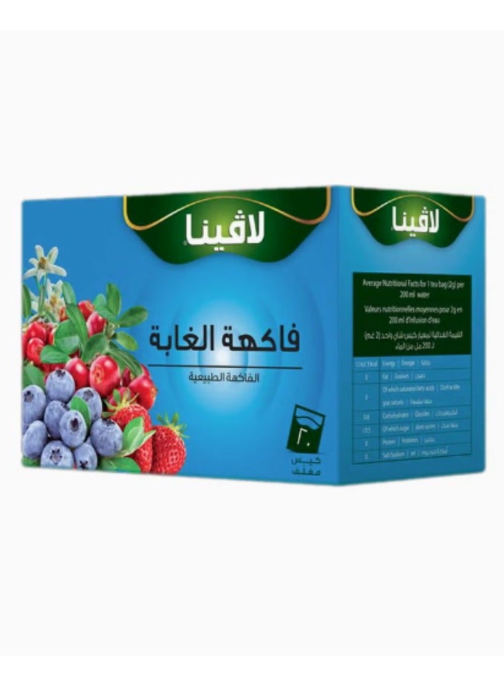 لافينا مشروب فاكهة الغابة 20 كيس