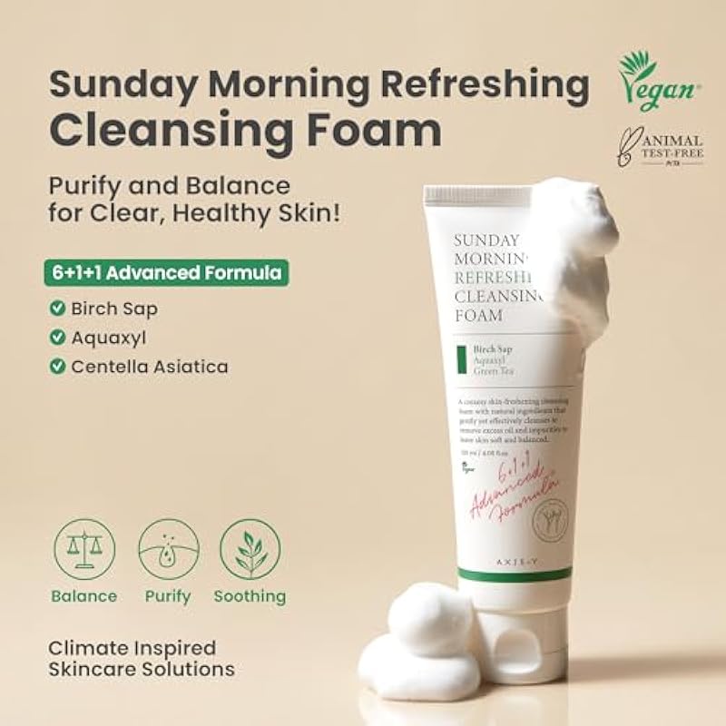 AXIS-Y Sunday Morning Refreshing Cleansing Foam - Image 2