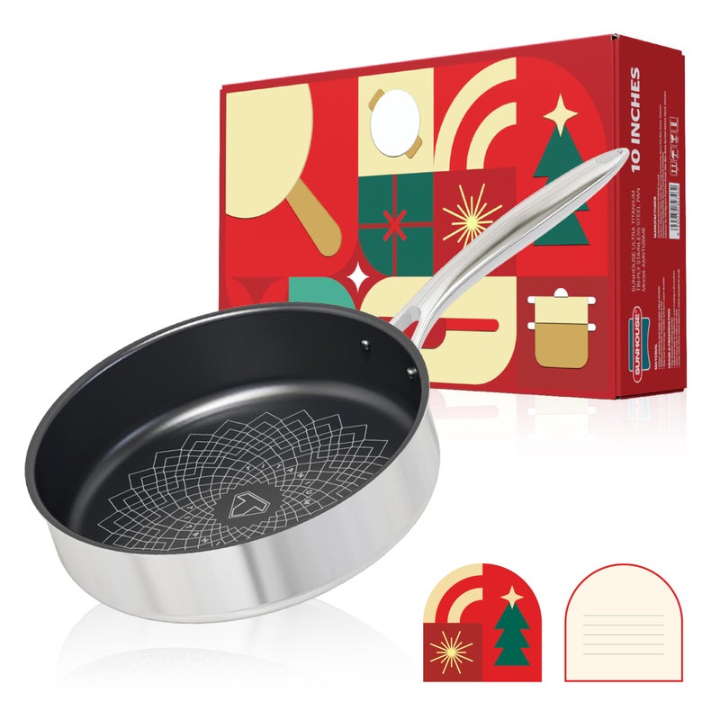 SUNHOUSE Cookware for Cooking FRY PAN LIMITED BOX 10 inch - Image 2