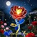 JAKI Rose Table Lamp Building Set with Light Princess Flower Desk Lamp Toy SetFlowers Rose Home Decor Birthday Gifts for Adults Women Boys Girls 812 - Image 4
