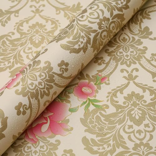ROSASTELLA Self Adhesive Decorative Peel Stick Waterproof Wallpaper Wall Decor Removable Wall Paper for Living Room Hall Decoration PVC Vinyl DIY Contact Paper 45x304cm - Image 4