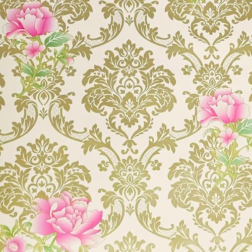 ROSASTELLA Self Adhesive Decorative Peel Stick Waterproof Wallpaper Wall Decor Removable Wall Paper for Living Room Hall Decoration PVC Vinyl DIY Contact Paper 45x304cm - Image 2