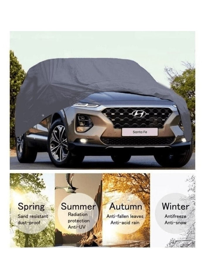 Santa Fe Car Cover Water Resistant Car Body Protection Cover Waterproof Suv Protection Santa Fe Car Cover - Image 2