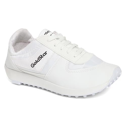 Gold Star GOLDSTAR 602 Men’s Latest Stylish Casual Sneakers Shoes | Lace-Up Lightweight Sports Running Shoes for Men | Comfortable Walking, Gym Training, Trekking, Hiking, Jogging, Party & Footwear - Image 1