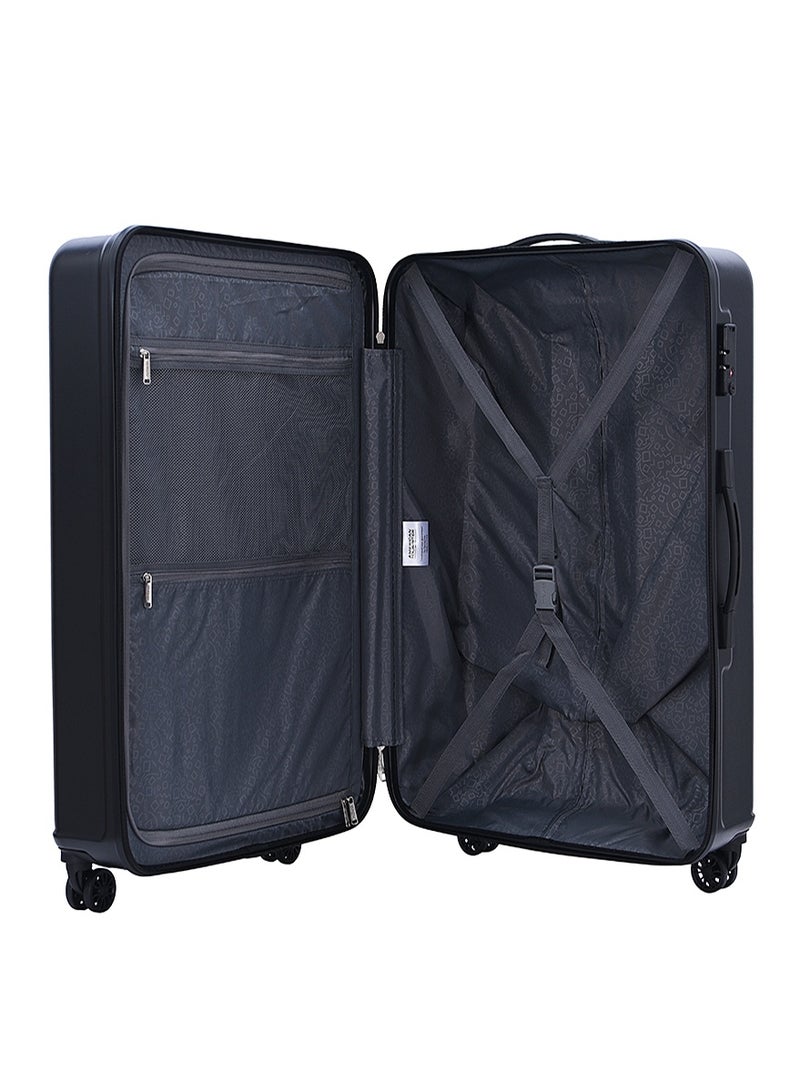 AMERICAN TOURISTER Skytrac DW V2 Suitcase, Check-In Size 79 cm / 29 inch, 4 Spinner Wheels, Hard Top, Polypropylene, Black|TSA Combination Lock|Scratch & Impact Resistant Material - 3 Years Global Warranty - Image 5